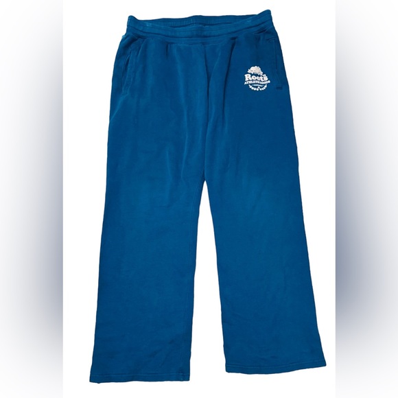 Roots Pants - ROOTS Sweatpants Straight Wide Leg size L